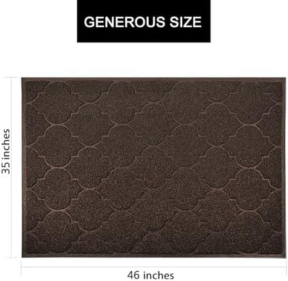 LittleTiger Cat Litter Mat, XL Super Size, Phthalate Free, Easy to Clean, 46x35 Inches, Durable, Soft on Paws, Large Litter Mat. - Image 4