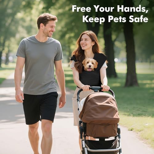 Pawaboo Pet Sling Carrier for Small Dogs and Cats - Image 2