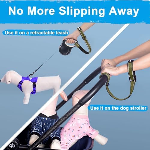 PetBonus Short Dog Leash, Safety Wrist Strap for Dog Retractable Leash - Image 6