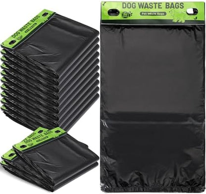 Ireer 1000 Pcs Dog Waste Bags Bulk, Pet Feces Bags with Hang Hole by Ireer