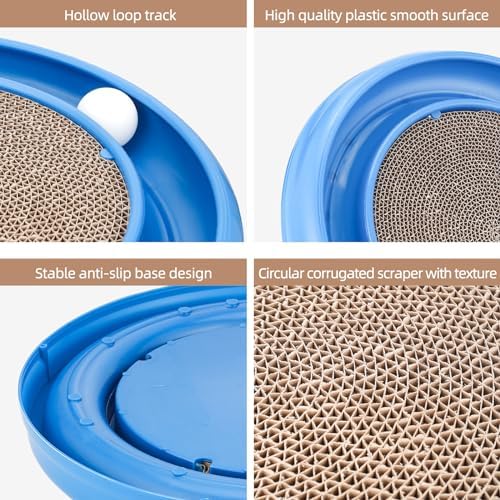 Cat Scratching Board with Track Balls for Indoor Cats - Image 3