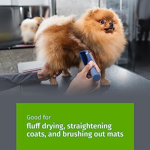 Show Tech Tuffer Than Tangles Slicker Brush for Dog Grooming with Long, Soft Pins, Medium Size, Perfect for Doodle Breeds, Angled Pins for Dematting, Remove Undercoat, Comfort Grip Handle - Image 4