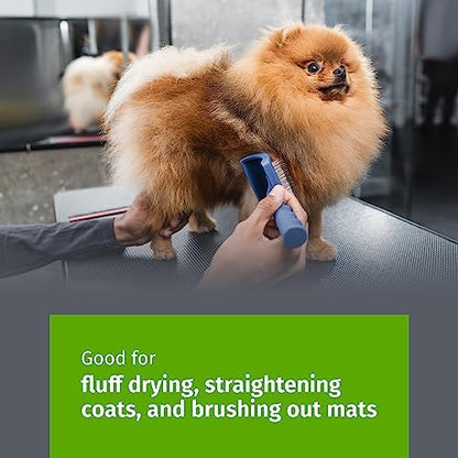 Show Tech Tuffer Than Tangles Slicker Brush for Dog Grooming with Long, Soft Pins, Medium Size, Perfect for Doodle Breeds, Angled Pins for Dematting, Remove Undercoat, Comfort Grip Handle - Image 4