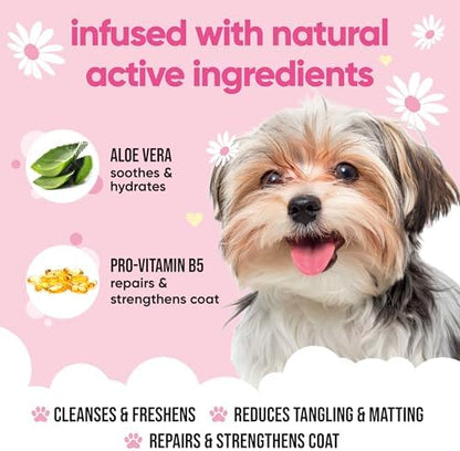 Baby Fresh Dog Shampoo by Buddycare | Deep Cleansing Shampoo for Dogs | Fresh Scented | with Aloe Vera and Pro Vitamin B5 (50.72oz) - Image 3
