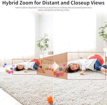 VSTARCAM 2K HD Pet Camera with Phone App, Indoor Camera for Home Night Vision, 2-Way Audio, Motion Detection, 2.4G WiFi Dual Monitor, 7/24 Recording, Cloud/SD Card Storage - Image 7