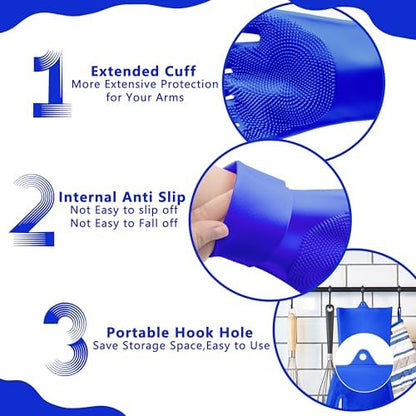 Pet Grooming Gloves—Dog Washing Gloves with High-Density Teeth - Image 6