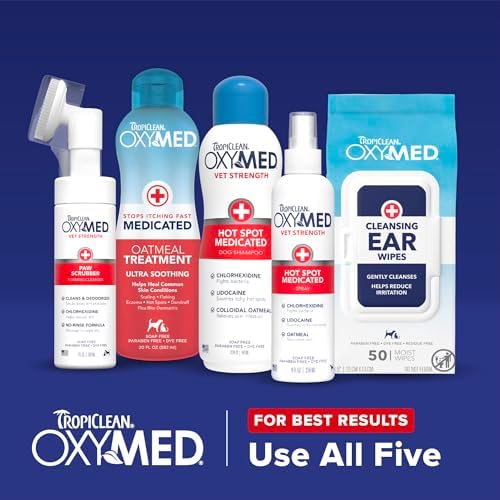 Oxymed Soothing Ear Wipes for Dogs & Cats, Anti-Itch Relief, 50 Count - Image 7
