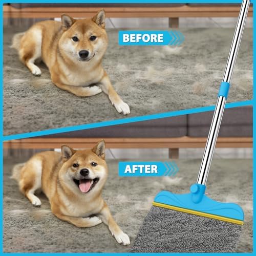 Carpet Rake for Pet Hair Removal Tool, 3 Pcs Dog Cat Hair Remover - Image 5