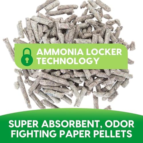 Fresh Pellet Non-Clumping Paper Cat Litter, 25 Pound - Image 4