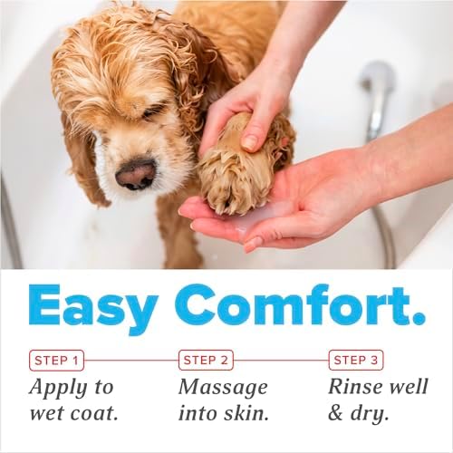 TropiClean OxyMed Medicated Antifungal and Antiseptic Dog Shampoo, 20oz - Image 6