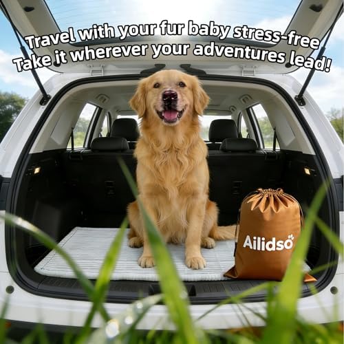 Soft Plush Dog Car Seat Cover & Sofa Protector, Non-Slip Mat (23.6''×70'') - Image 3