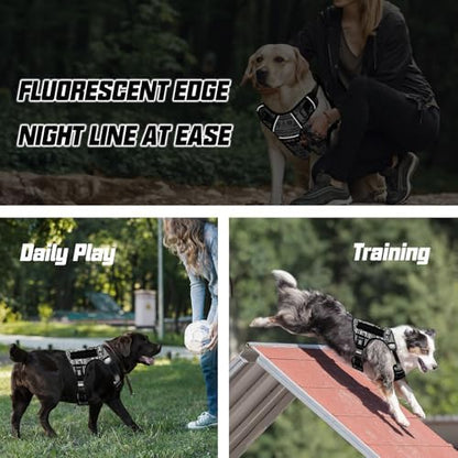 AUROTH Dog Harness for Small Medium Dogs, Tactical No Pull Dog Vest - Image 6