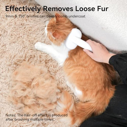 Aumuca Cat Brush for Shedding, Cat Brushes for Indoor Cats, Cat Brush for Long or Short Haired Cats, Cat Grooming Brush Cat Comb for Kitten Rabbit Massage Removes Loose Fur - Image 5