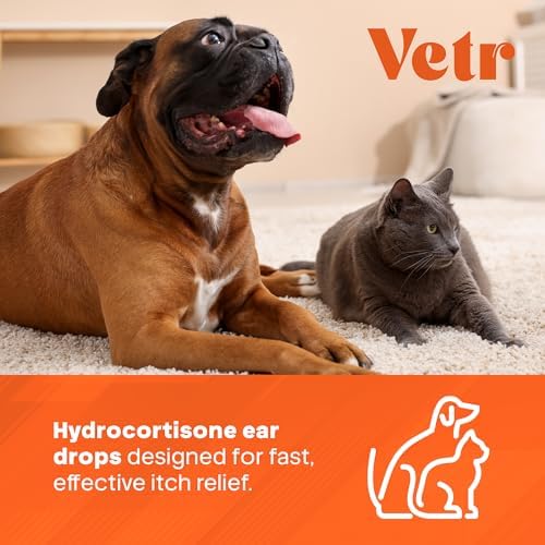 vetr Anti-Itch Ear Drops for Dogs - Topical Ear Comfort Support Solution - 2 oz (60mL) - Vet-Formulated in USA - Image 6