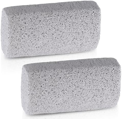2 Pcs Pet Hair Remover Pumice Stone 3.94 x 1.97 x 1.38 in by Unknown
