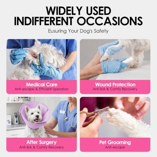 AOFITEE Soft Dog Cone, Adjustable Cones for Dogs After Surgery - Image 6