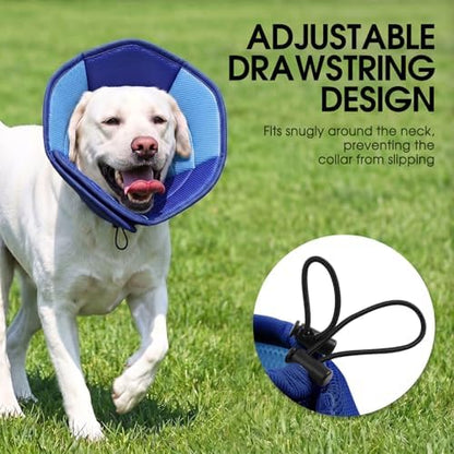 Dog Cones for Medium Dogs Soft Cone for Dogs to Stop Licking - Image 4
