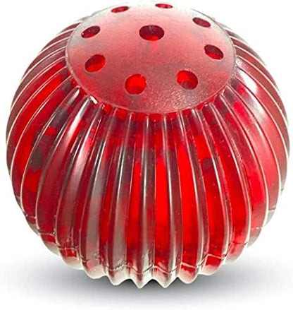 Pet Qwerks Blinky Babble Ball - Flashing Interactive Chew Dog Toy - Small by PetQwerks