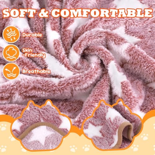 3 Pcs Dog Blanket Super Soft Pet Puppy Blankets Calming Dog Blankets for Small, Medium Large Dogs Warm Sleep Mat Washable Dog Blanket for Puppy Cat (42"×30") - Image 3