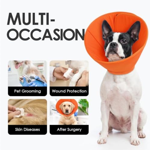 AOFITEE Soft Cone for Large Dogs, Adjustable Dog Cones to Stop Licking - Image 3