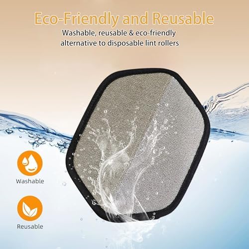 Pet Hair Removal Glove for Dogs and Cats, Electrostatic Pet Hair Remover Gloves, Upgraded Double Sided Magic Brush Pet Hair Remover for Couch,Carpet,Bed Sheets,Blankets,Clothes-Orange - Image 6