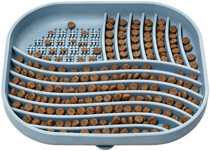 Dog Lick Bowl, Maze Slow Feeder Lick Mat for Puppy, Small Medium Breed,Cat by Unknown