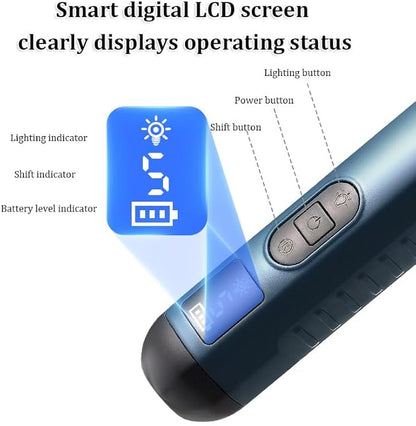 Silent Groom Pro, Nail Trimmer with LED Light & 5 Speeds,Quick USB Charge,Electric Rechargeable Pet Nail Trimmer for Small Medium Large Dogs & Cats