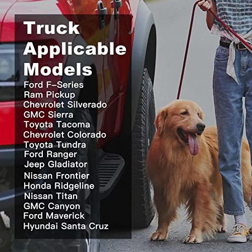 Meginc Dog Car Seat Cover for Trucks, Dog Seat Cover for Back Seat Protector F150 Ram 1500, Waterproof Dog Hammock for Truck with Mesh Window Heavy Duty Seat Cover for F-Series/GMC Sierra/Silverado - Image 6