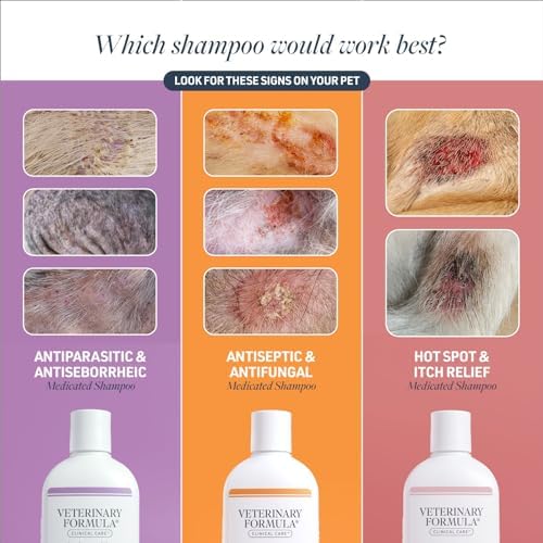 Veterinary Formula Clinical Care Antiparasitic & Antiseborrheic Wash, 16 oz - Image 5