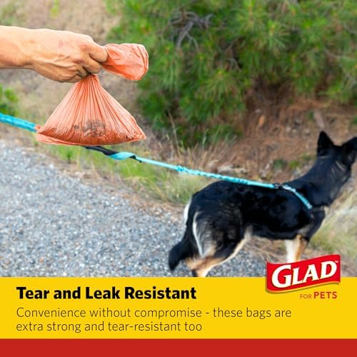Glad for Pets Scented Dog Waste Bags, Tropical Breeze Scent, 240 Count - Image 3