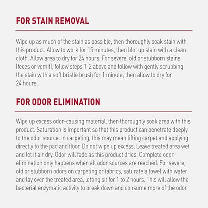 Nature’s Miracle Advanced Dog Stain & Odor Eliminator, Severe Mess, 32 oz - Image 3