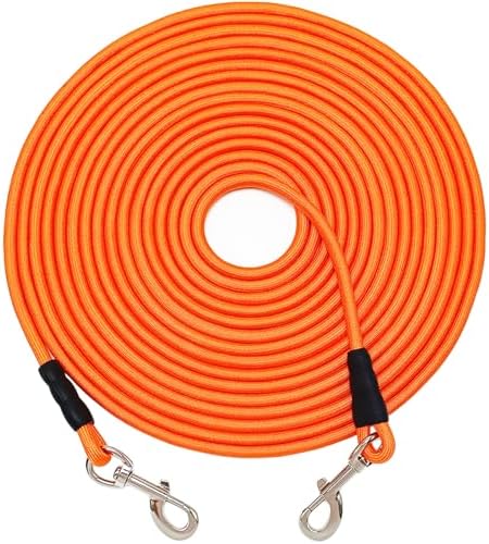 65FT Extra Long Tie Out Rope Dog Lead Dog Tether Check Cord 3/8" by SEPXUFORE