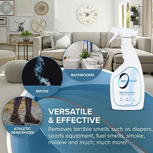 Zero Odor Multi-Purpose Odor Eliminator, Fabric & Room Deodorizer, 22 oz - Image 5