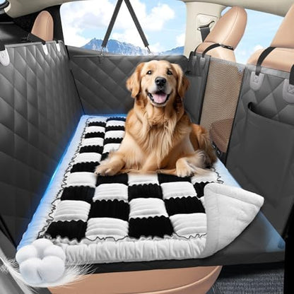 Dog Bed for Car Back Seat, Non-Slip Backseat Pet Mat Standard by ROUWINNE