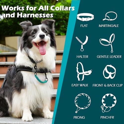 PetBonus Dog Collar Safety Clip, Handmade Prong Collar to Harness Connector - Image 3