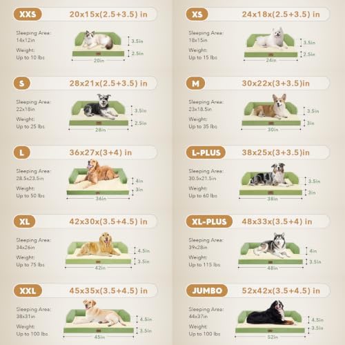 MEKIY Orthopedic XL Dog Bed with Bolster for Extra Large Size Dogs - Image 6