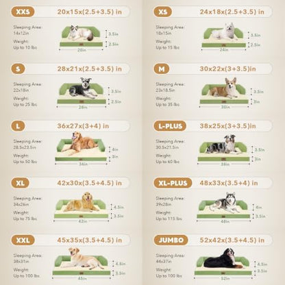 MEKIY Orthopedic XL Dog Bed with Bolster for Extra Large Size Dogs - Image 6