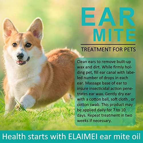 Ear Mites Treatment for Dogs and Cats,Dog Ear Infection Treatment Drops - Image 6