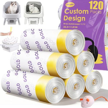 120 Count Automatic Cat Litter Bags for Pet Pivot 11/12 by Unknown