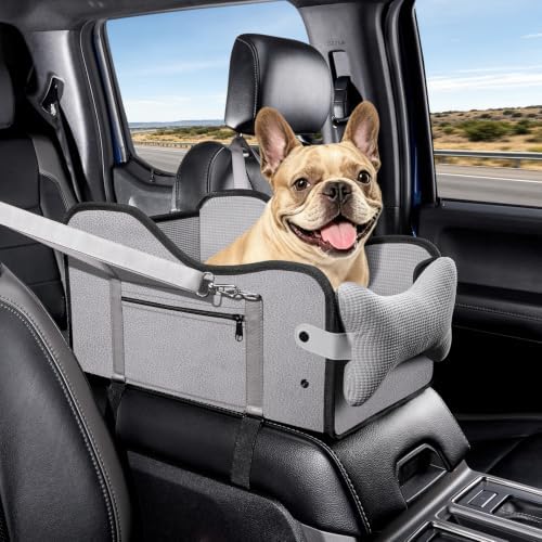 MAXFUT Center Console Dog Car Seat for Small Dogs,Fit for Full Size Truck by Unknown