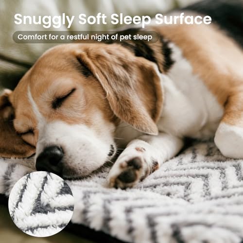 Mora Pets Cat Beds for Indoor Cats Washable Cat Mat Bed Flat Dog Crate Pad - Image 2