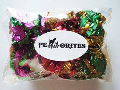 Original Mylar Crinkle Balls Cat Toys - 6 Pack - Image 2