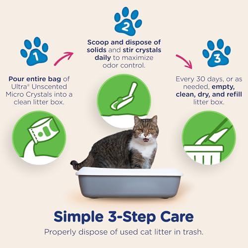 Ultra by Cat's Pride Micro Crystals Litter with 30-Day Odor Control, 15lbs - Image 4
