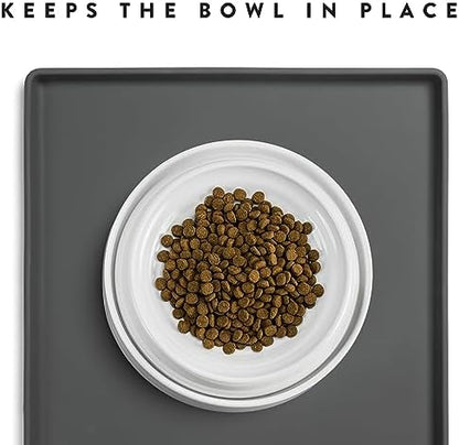 CatGuru Premium Cat Food Mat, Silicone Feeding Mat for Food and Water Bowls - Image 5