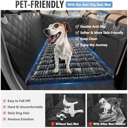 Dog Bed for Car Back Seat, Non-Slip Backseat Pet Mat Standard, 51''X23.5'' - Image 2