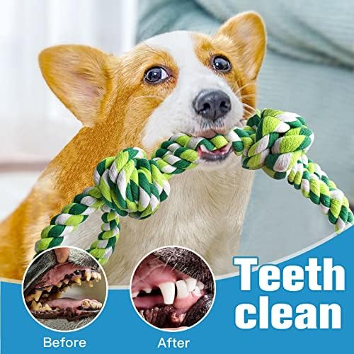 UPSKY 2 Pack Dog Rope Toys, Heavy Duty Dog Chew Toy for Aggressive Chewers - Image 4