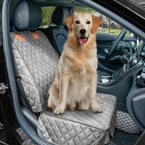 PETICON 2 Pack Pet Car Seat Cover for Front Seat, Captain Chair Seat Cover - Image 4