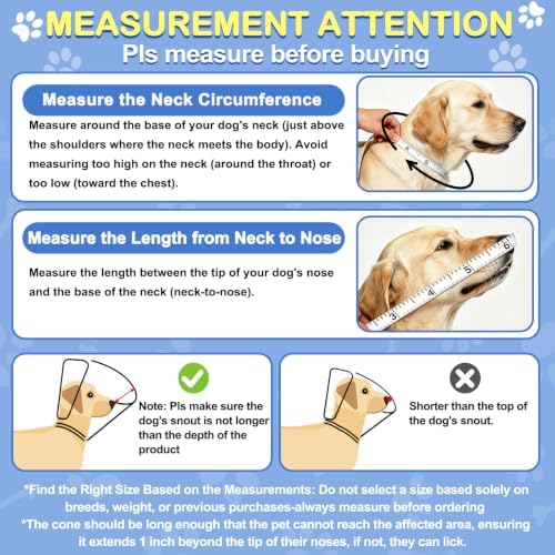 Dog Cone to Stop Licking, Soft Dog Cone Collar Alternative After Surgery - Image 4