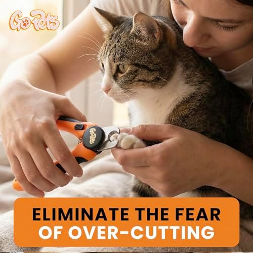 GoPets Nail Clipper for Large Dogs & Cats, Quick Sensor Safety Guard - Image 5
