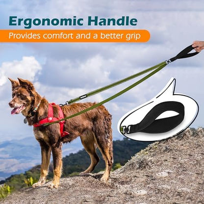 PetBonus Two Point Control Dog Leash, No Tangle Training Walking Leashes - Image 5